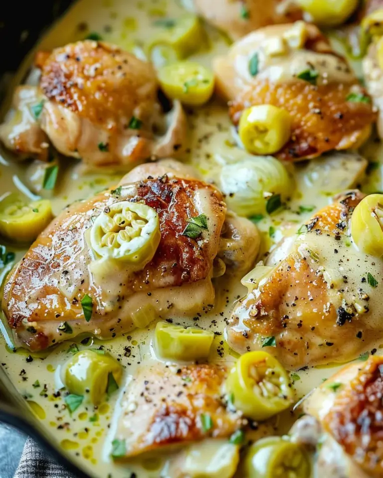 Creamy Pepperoncini Chicken Skillet: Your New Weeknight Favorite