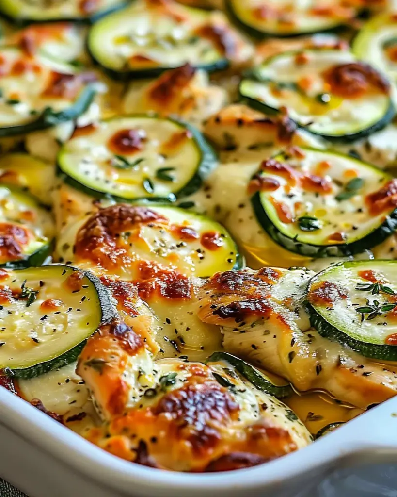 Chicken Zucchini Bake
