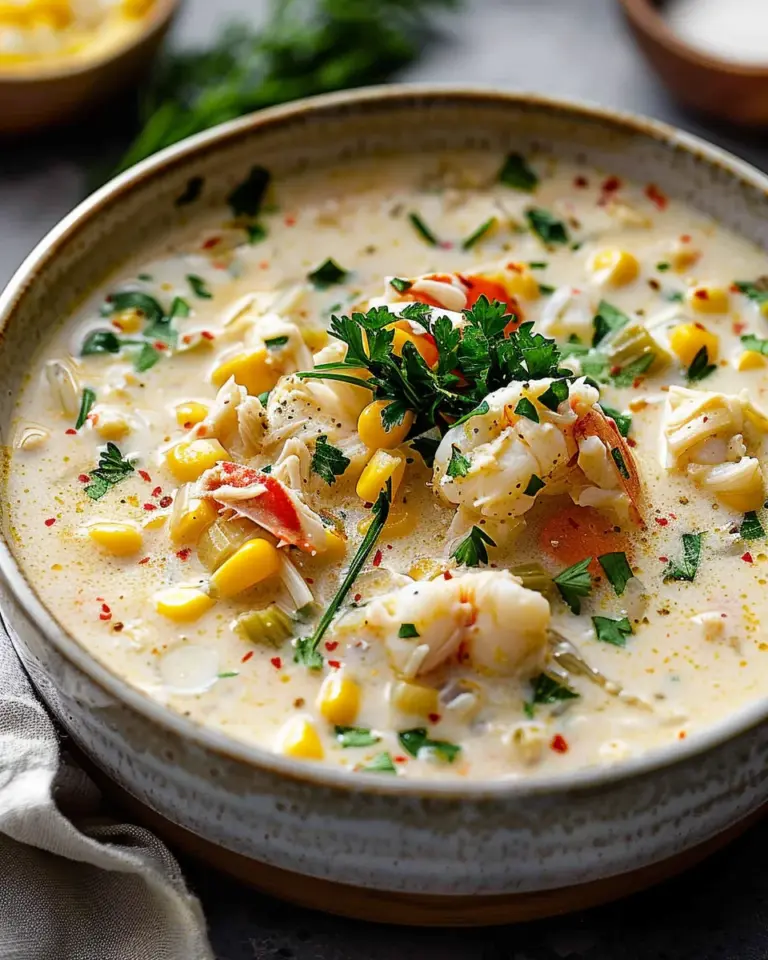 Bobby Flay’s Crab & Corn Chowder