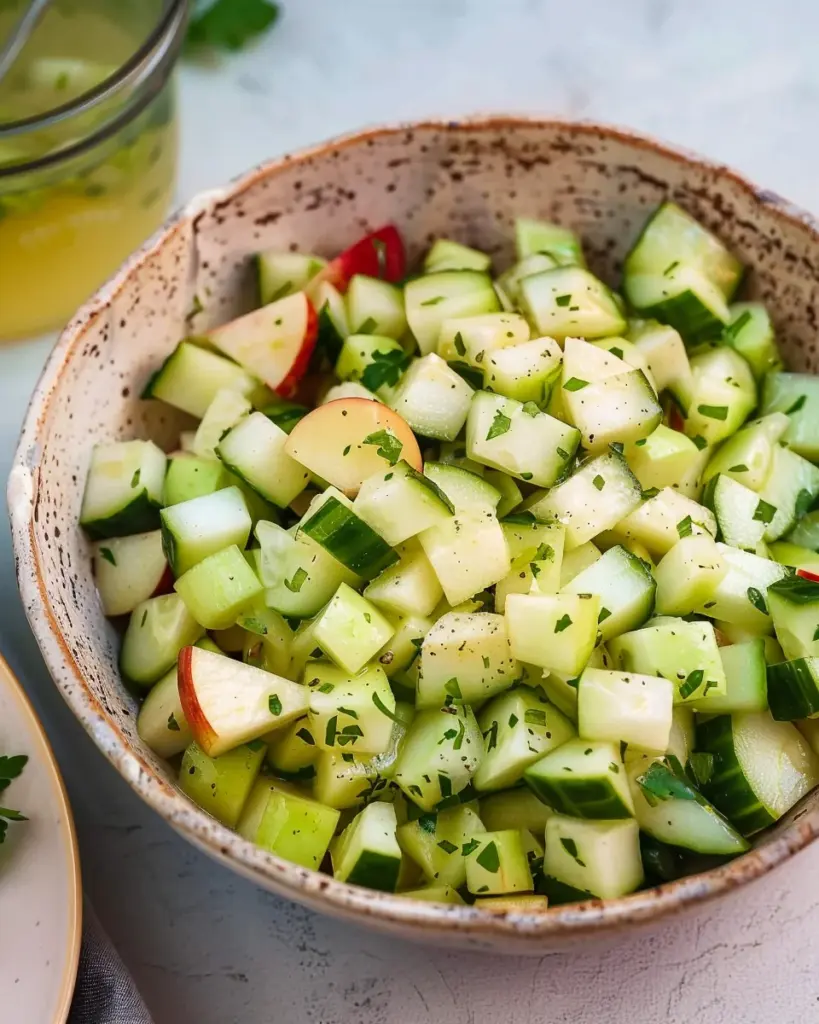 Cucumber Apple Salad