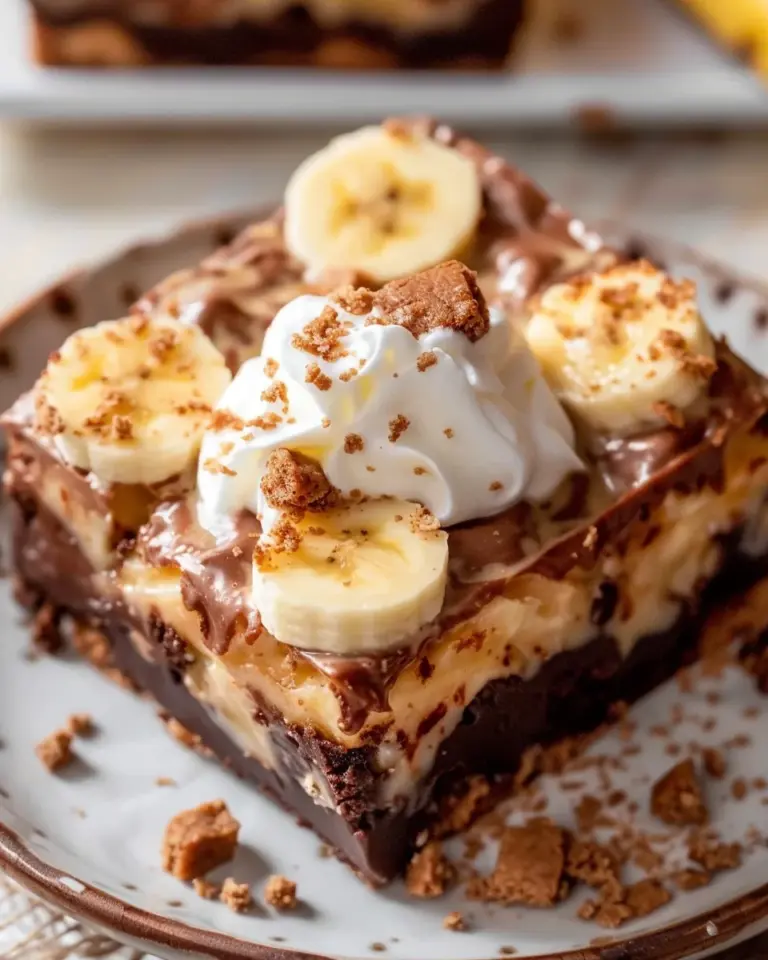 Banana Pudding Brownies