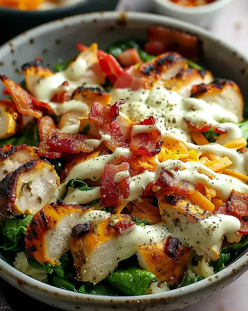 Irresistible Chicken Bacon Ranch Keto Bowls in 40 Minutes