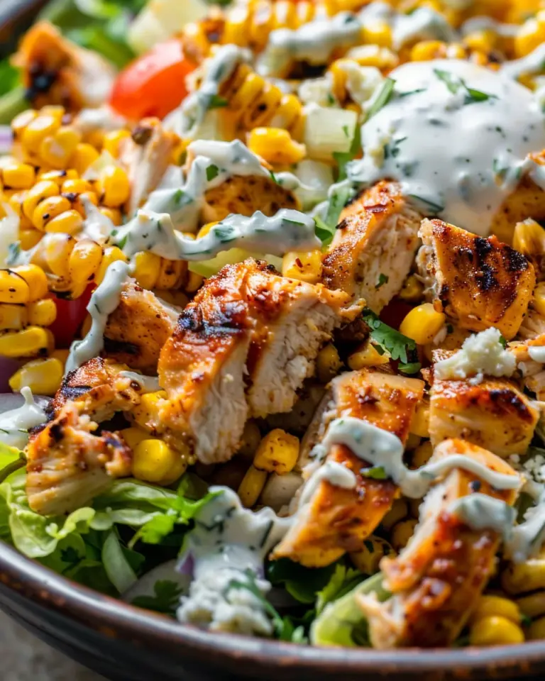 Healthy Chicken and Street Corn Bowls for Summer