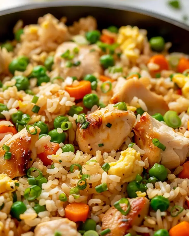 Homemade Healthy Chicken Fried Rice