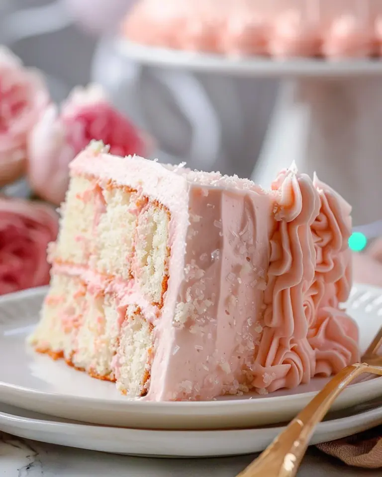 Pink Champagne Cake Recipe