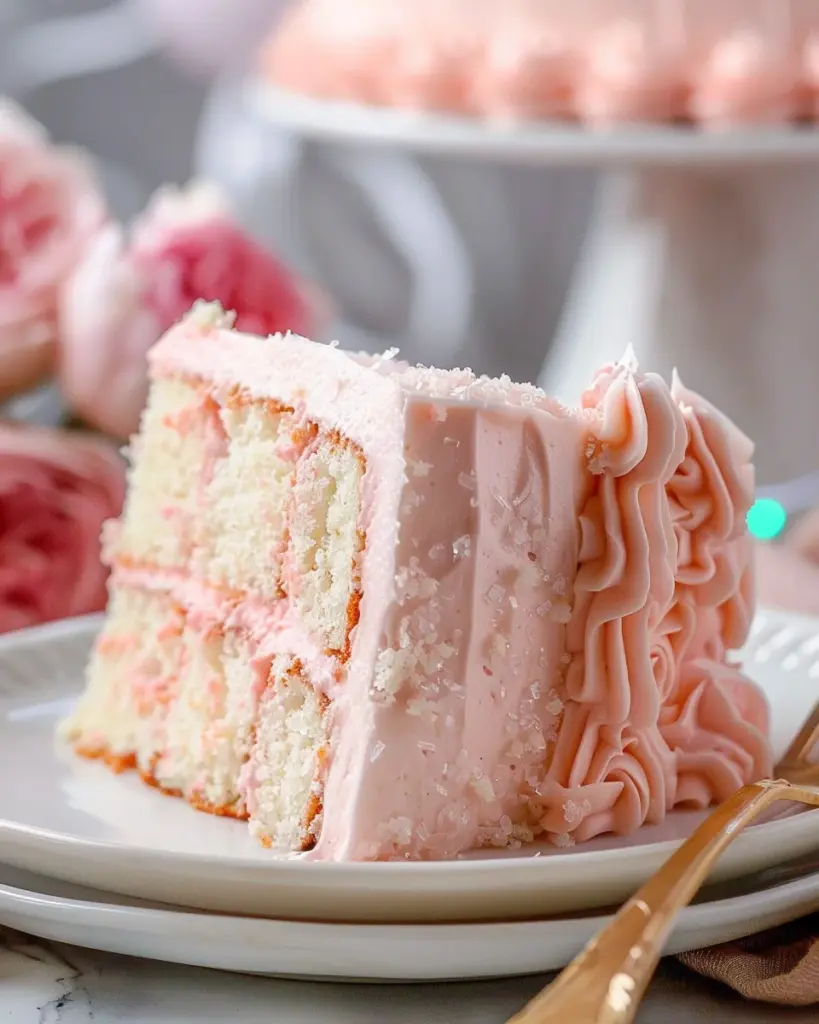 Pink Champagne Cake Recipe